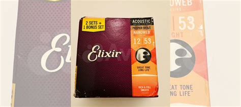 Струны для акустической гитары elixir 12-53 купить в Москве с доставкой ...