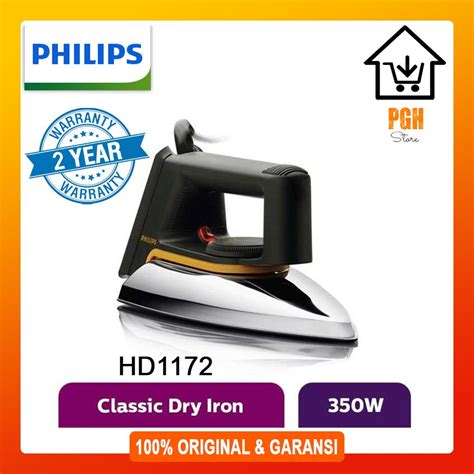 Jual Harga Promo Philips Setrika Strika Dry Iron Classic Hd Hd