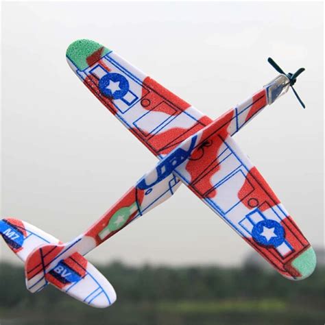 1PCS Hand Throw Flying Glider Planes EPP Foam Airplane Mini Drone Aircraft Model Toys For Kids ...