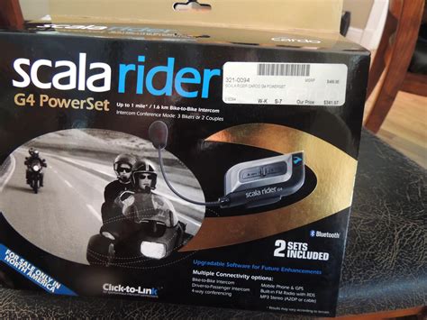 Scala Rider G4 PowerSet Harley Davidson Forums