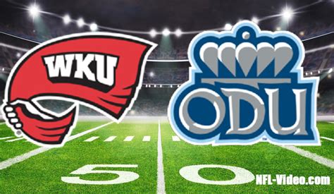 Western Kentucky Vs Old Dominion Football 2023 Famous Toastery Bowl