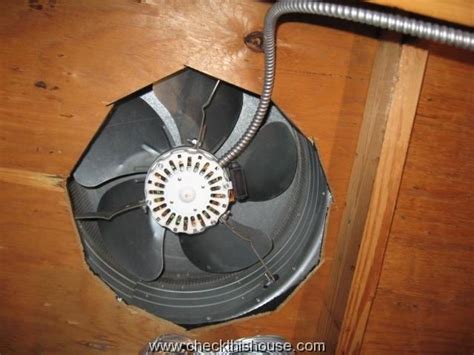 Attic Power Vent, Heat and Moisture Ventilation Solution - CheckThisHouse