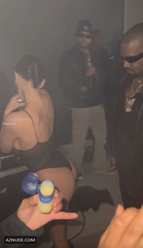 Bianca Censori Sexy Seen With Kanye West Kissing And Showing Off Her Busty Boobs And Ass At