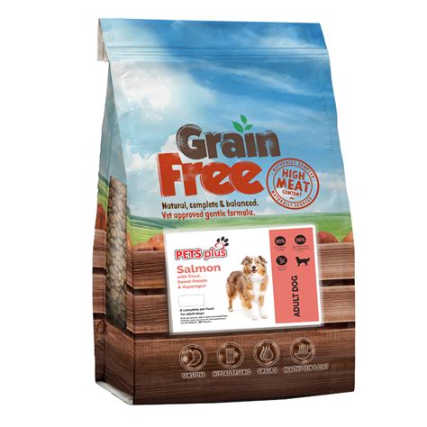 Pets Plus Grain Free Dog Food - Salmon - Pets Plus