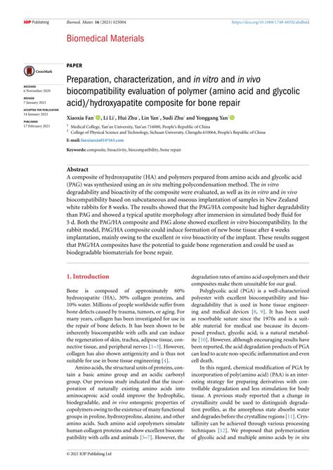 Preparation Characterization And In Vitro And In Vivo