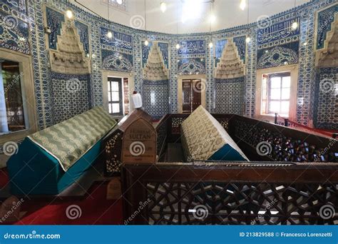 Interior View Of Tomb Of Hurrem Suleymaniye Mosque Istanbul Turkey