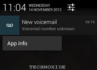 How To Clear Voicemail Notification Icon in Android