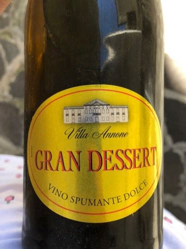 Villa Annone Gran Dessert Spumante Dolce Vivino Us