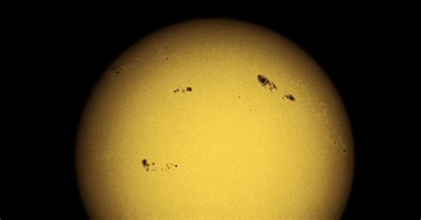 Первые наблюдения Солнца в телескоп | Пикабу