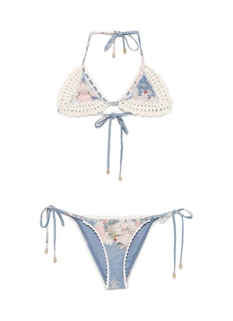 Zimmermann Bikini Pieces Womancascadian Crochet Tri Bikini Wss Teblbofl Talla Color