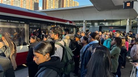 Line 2 Subway Service Was Briefly Halted Over Bike On Track Ttc Cbc News