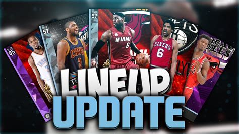 Nba 2k16 Myteam Lineup Update God Squad Holy Youtube