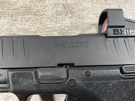 Springfield Armory Hellcat Rdp Micro Compact Handgun W Shield Smsc Red Dot Sight Checkpoint