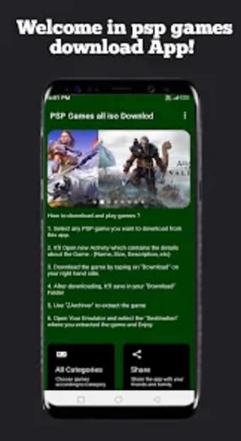 PSP Games - All Iso Downloader for Android - Download