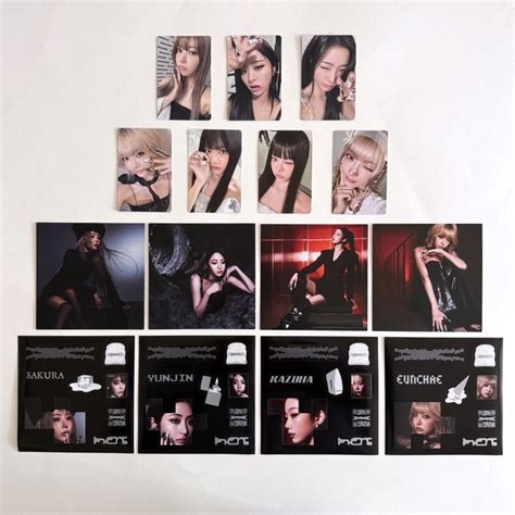 Le Sserafim th Mini Album HOT Compact Photobook Ver การดรปถายอยางเปนทางการ Shopee Thailand