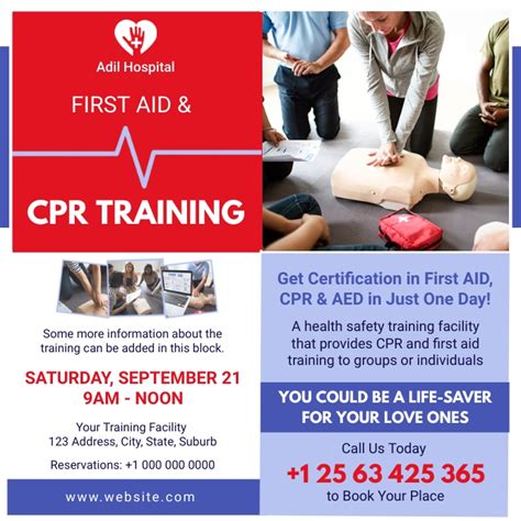 Free Cpr Flyer Template