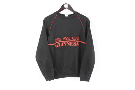 Vintage Guinness Queens Park Rangers Qpr Sweatshirt Stout Etsy