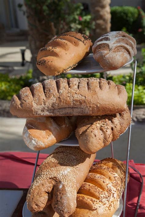 Assortiment Van Gebakken Goederen Brood En Bakkerijen Mengeling Van