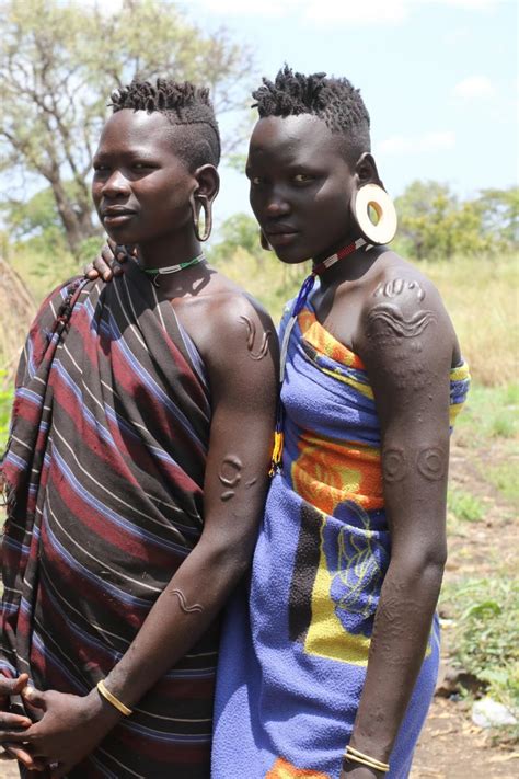 Body Scarifications In The Mursi Culture Exploring Africa