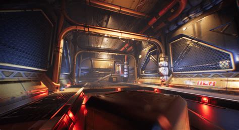 Spaceship Interior Environment Set in Environments - UE Marketplace