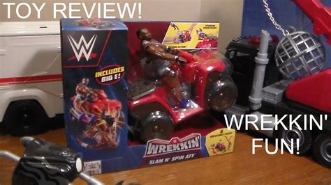 Wwe Wrekkin Slam N Spin Atv Toy Review Youtube