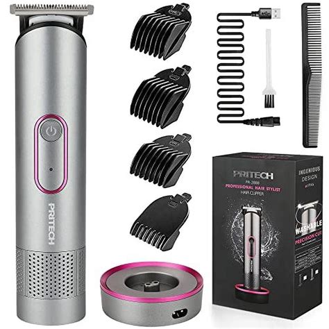 PRITECH Hair Trimmer For Women Waterproof Bikini Trimmer Rechargeable