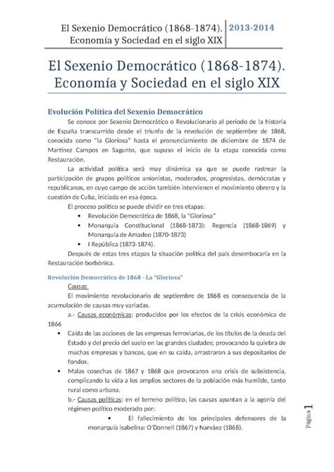 Docx El Sexenio Democr Tico Econom A Y Web Viewse