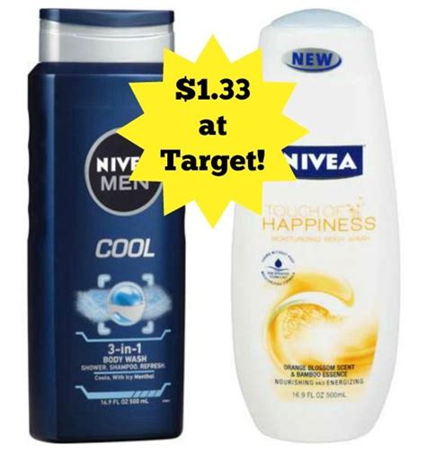 Target Nivea Body Wash Only 1 33 Become A Coupon Queen Body Wash