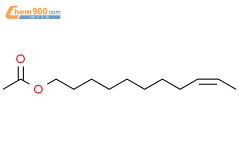 56218 82 79z 9 十一碳烯 1 基乙酸酯化学式、结构式、分子式、mol 960化工网