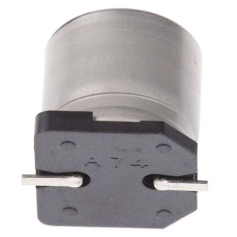 Panasonic F Vdc Aluminum Electrolytic Capacitor Surface