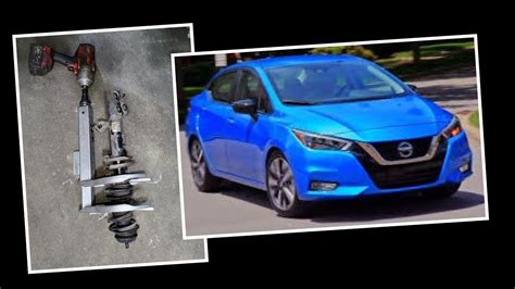 Nissan Versa How To Replace Front Struts Youtube