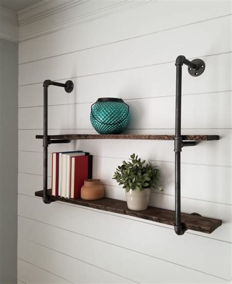 DIY INDUSTRIAL SHELVING - Simply Aligned Home