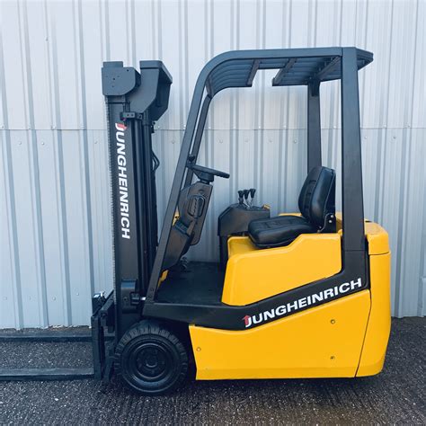 Jungheinrich Used 3 Wheel Electric Forklift 2724