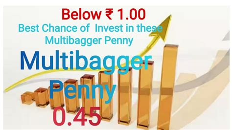 Best Multibagger Penny Stocks Below 1 00Rs Multibagger Returns Must