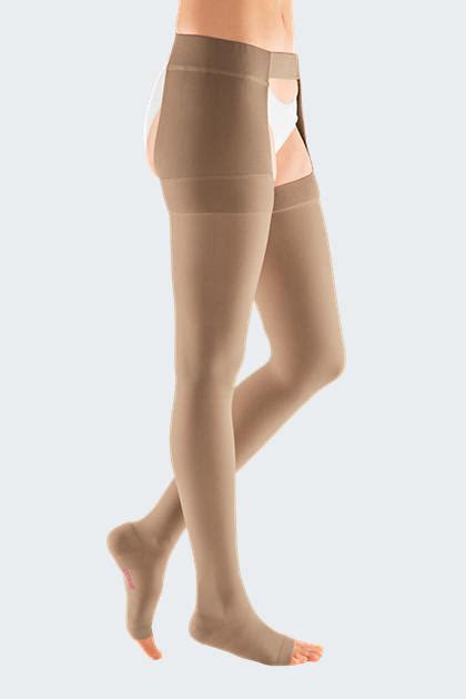 Mediven Plus Thigh Length Compression Stocking With Waist Attachment