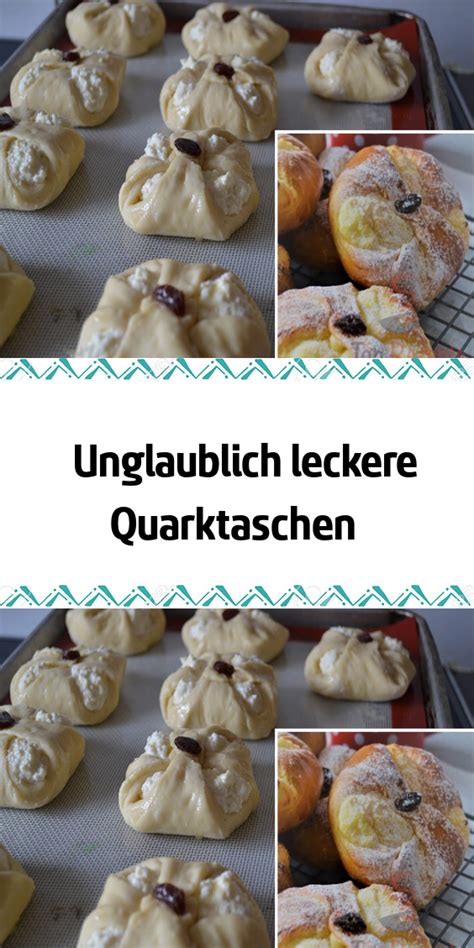 Unglaublich Leckere Quarktaschen Quarktaschen Lecker Kuchen Rezepte