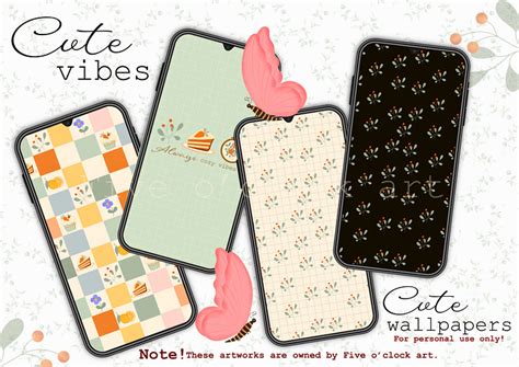 Cute phone wallpapers by Ivanna Krochak on Dribbble