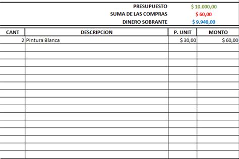 Descargar Plantilla Excel Planeamiento De Compras Gratis