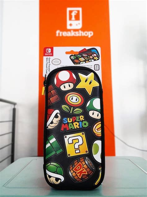 Super Mario Funda Slim Travel Para Nintendo Switch Freaklances