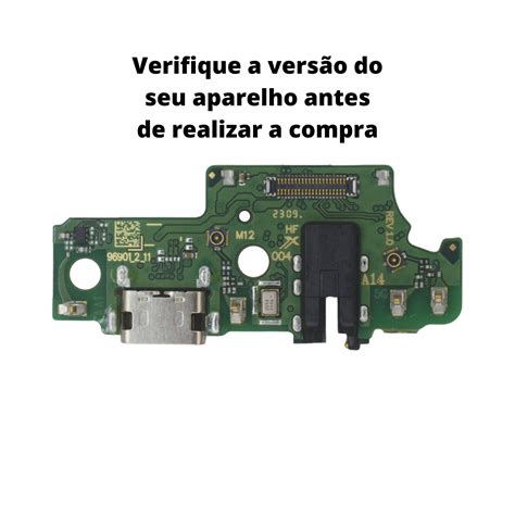 Placa Carga Galaxy A14 5g A146p TURBO PK Mobile A Sua