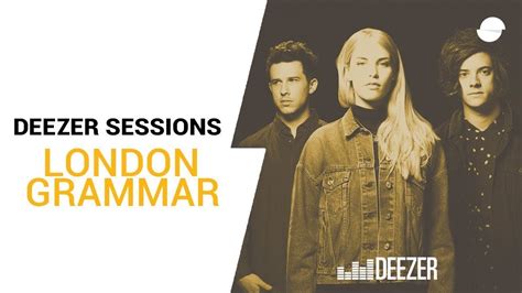 London Grammar Hey Now Deezer Session YouTube