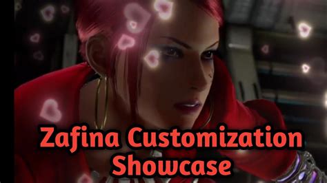 Zafina Customization Showcase Tekken 7 Youtube