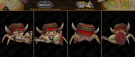 Monturas De Battle For Azeroth De Logros Build Muchas Novedades