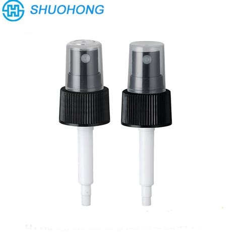 24mm Fine Plastic Ribbed Mist Sprayer For Upside Down Bottle China