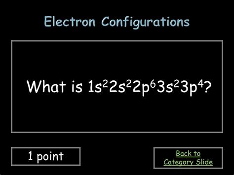 Chemistry Chapter 4 Review “electron Configuration” Ppt Download