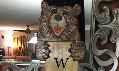 welcome bear sign | Inventables