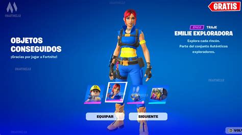 🎁 ¡fortnite Te Regala Esta Skin Emilie Lego Gratis Para Todos