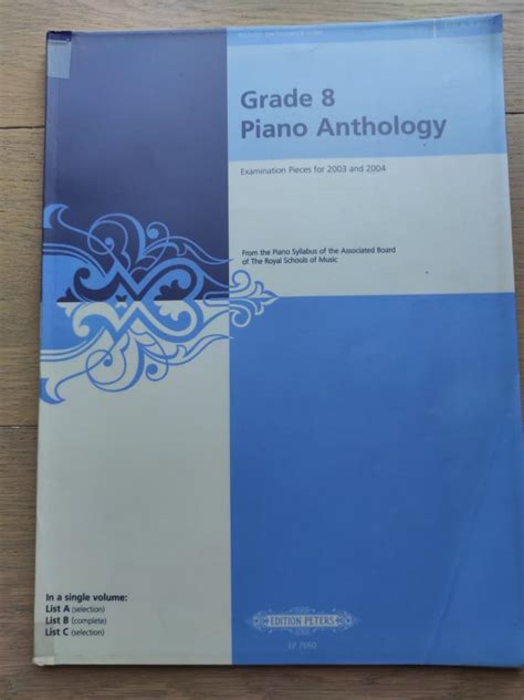 Grade 8 Piano Anthology 興趣及遊戲 音樂、樂器 And 配件 樂器配件 Carousell