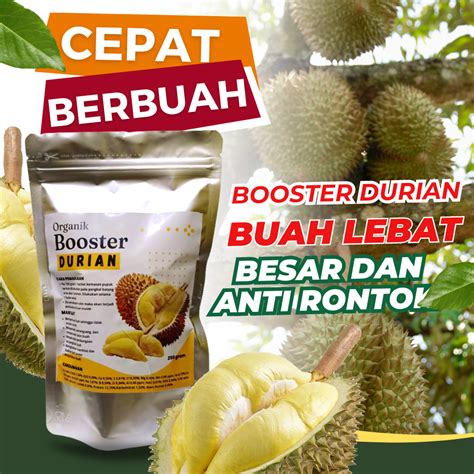 Pupuk Organik Durian 250 Grmbooster Durian Perangsang Bunga Dan Buah