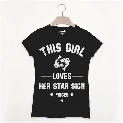 Pisces Womens Zodiac Star Sign T Shirt By Batch1